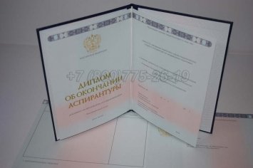 Диплом Аспирантуры 2014г в Пскове